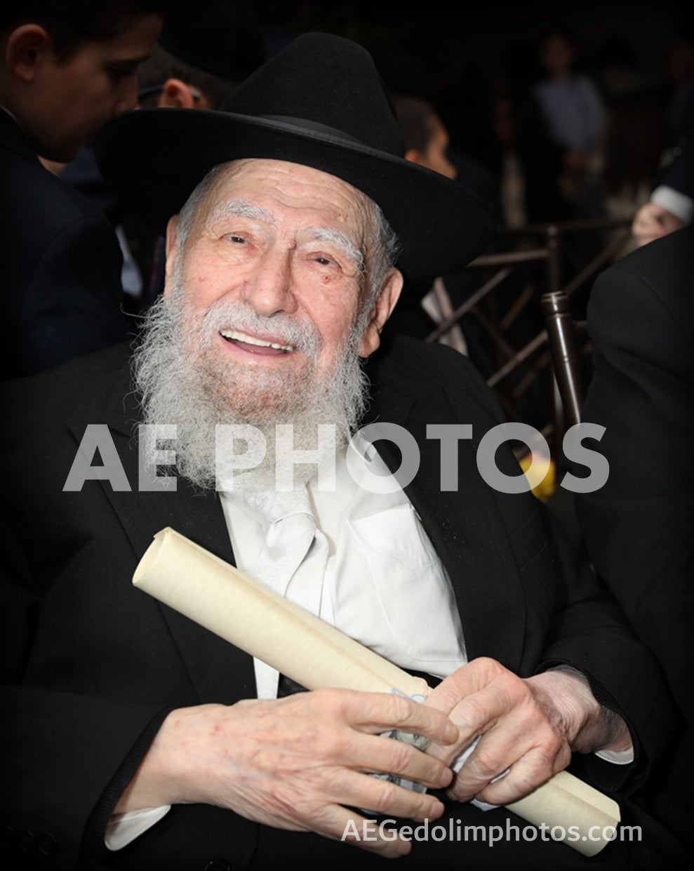 Rav Yosef Harari-Raful at grand-daughters wedding