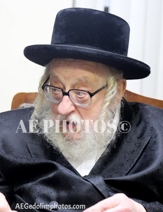 Rachmastrivka Rebbe (Rav Chai Yitzchak Twerski in 2019)