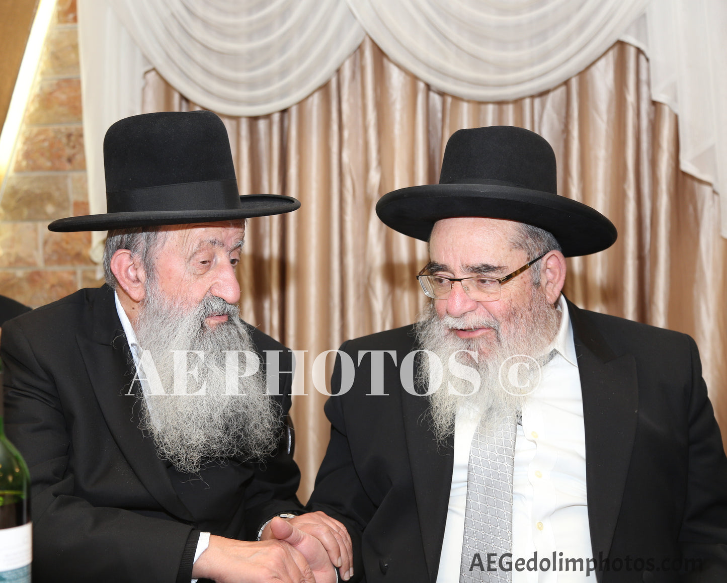 Rav Bentzion Mutsafi with Rav Avraham Salem