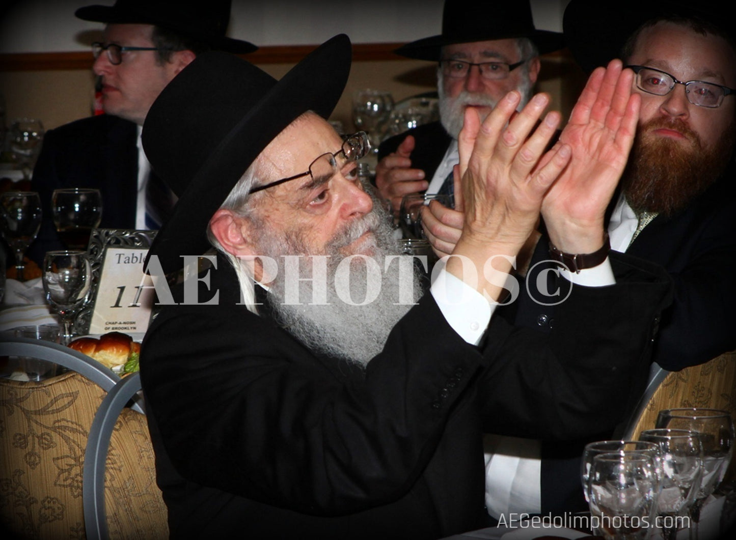 Rav Dovid Trenk at yeshivah dinner