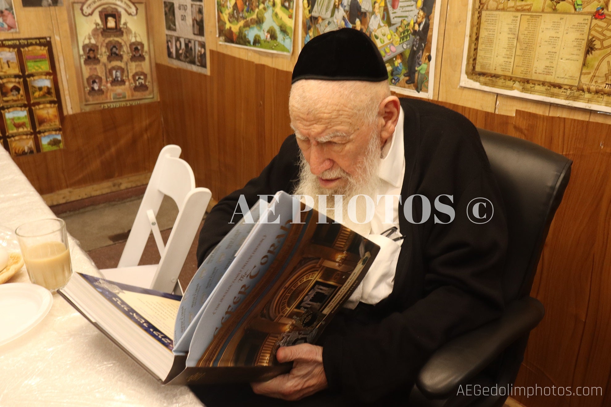 Rav Yosef Harari-Raful reading the new book about Sefer Torah written by Rabbi Maimon Elbaz   AVAILABLE TO PURCHASE HERE:                        https://israelbookshoppublications.com/products/the-sefer-torah-encyclopedia-introductory-price