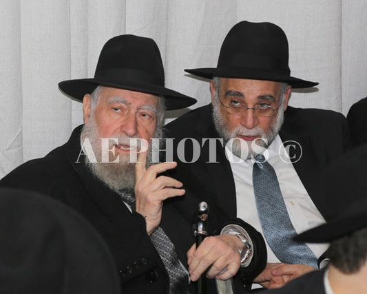 Rav Yosef Harari-Raful with Rav David Ozeri