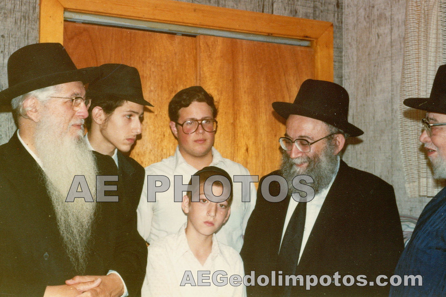 Rav Aaron Schechter with Rav Elya Svei